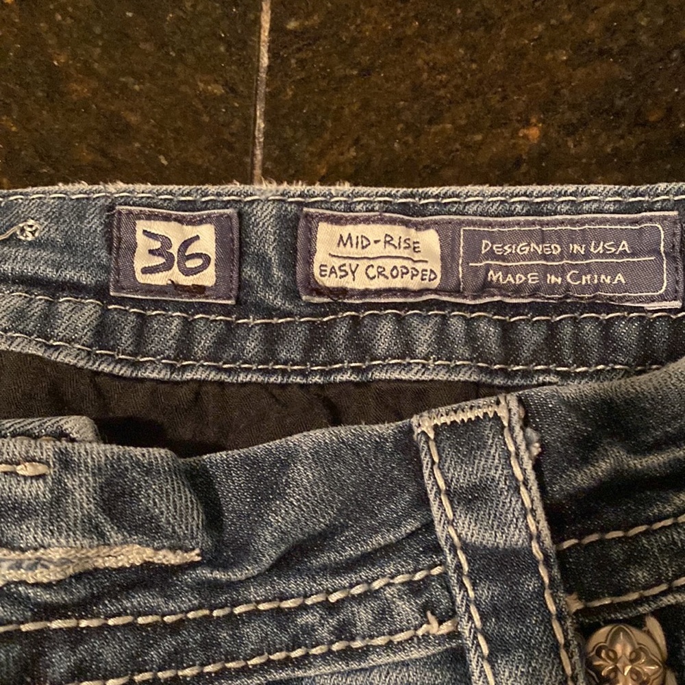 Miss Me jeans! Cropped jeans